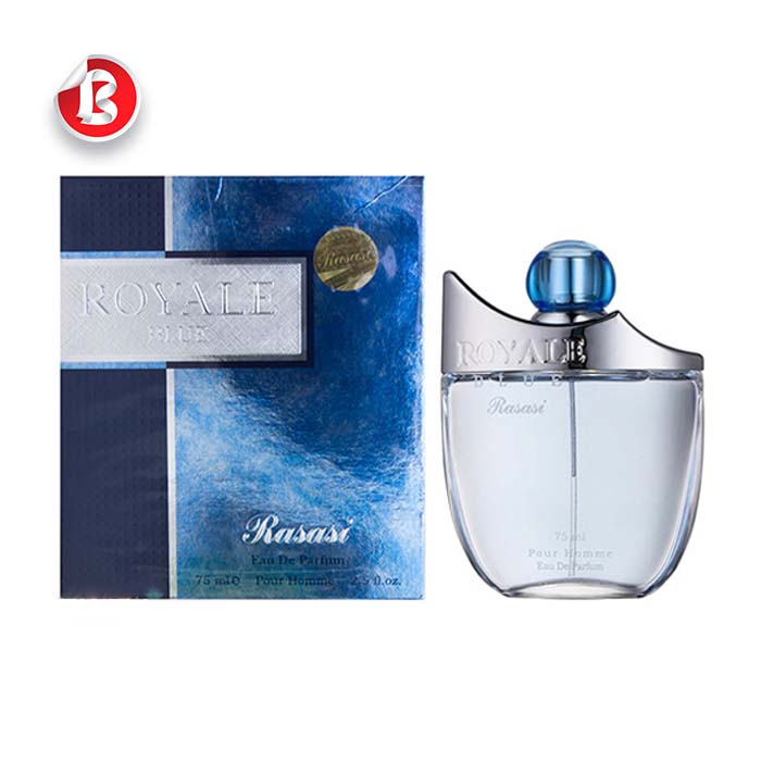 عکس اصلی عطر و ادکلن مردانه رصاصی رویال بلو Rasasi ROYALE BLUE